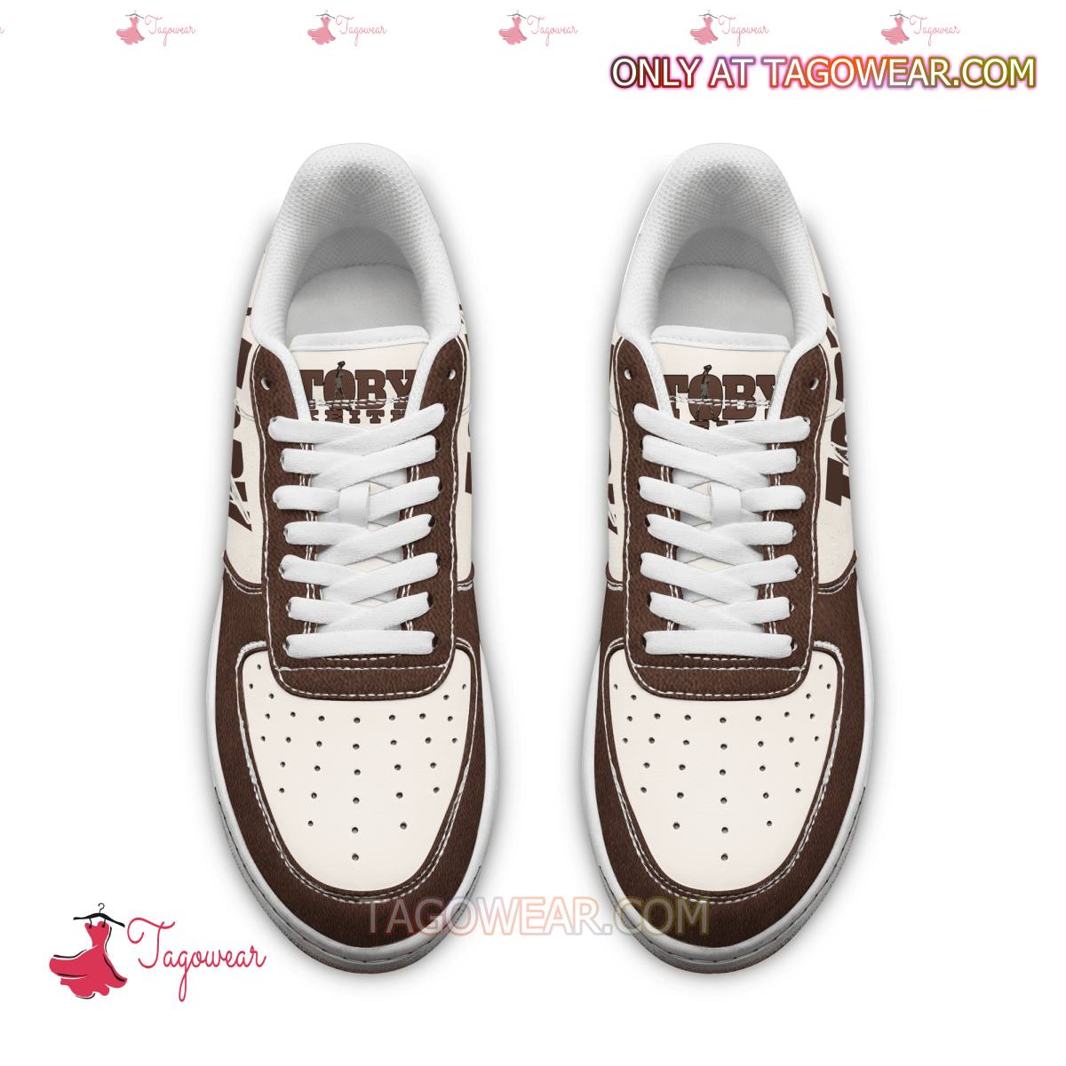Ideafootwear Toby Keith Air Low-Top Sneakers Shoes For Men And Women 3