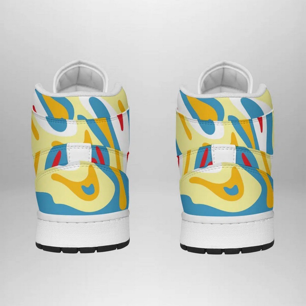 Ideafootwear Togepi Trippy Pokemon  AJ1 High Sneakers Shoes For Men And Women