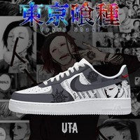 Ideafootwear  Tokyo Ghoul  AJ1 High Sneakers Shoes For Men And Women