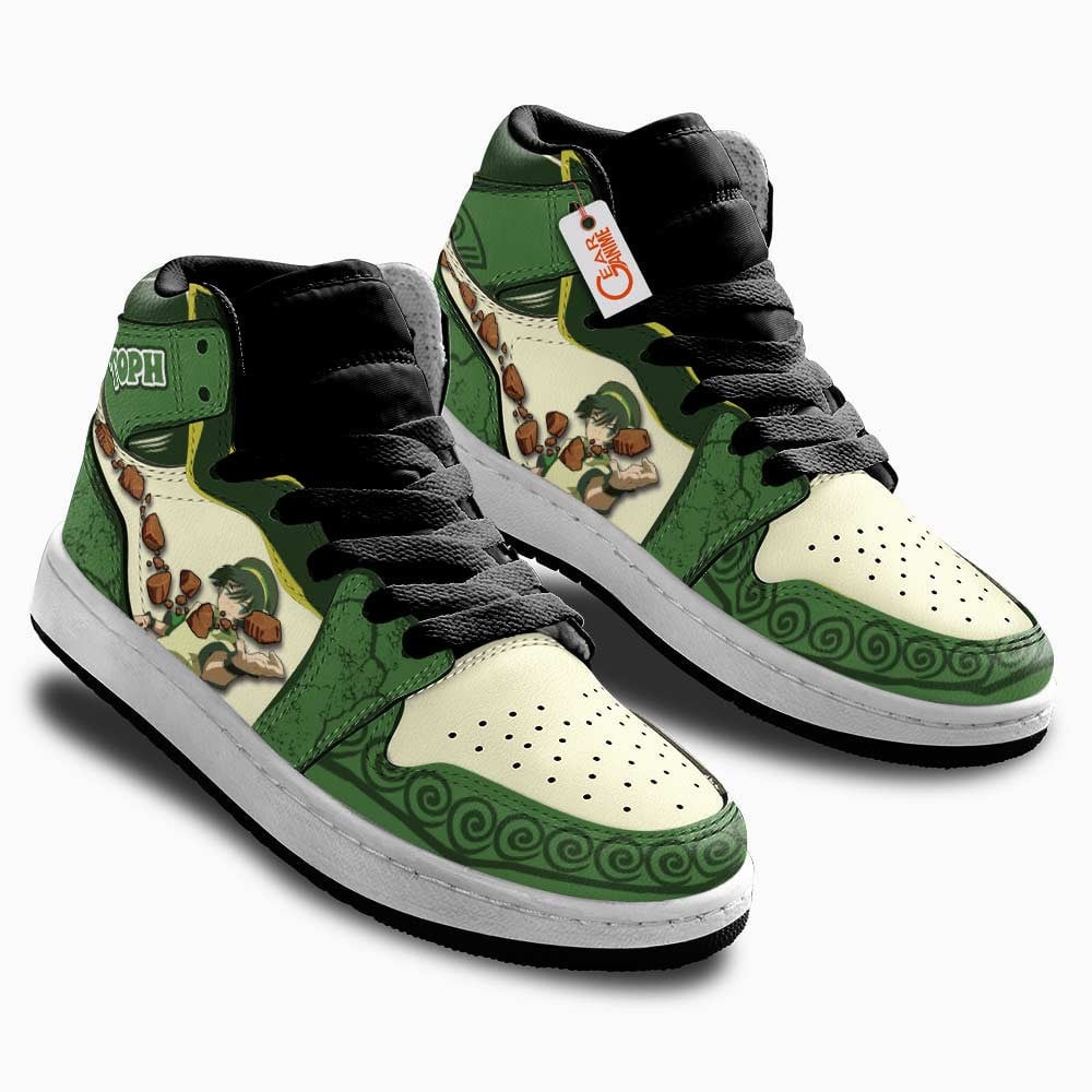 Ideafootwear Toph Beifong AJ1 High Sneakers Shoes For Men And Women