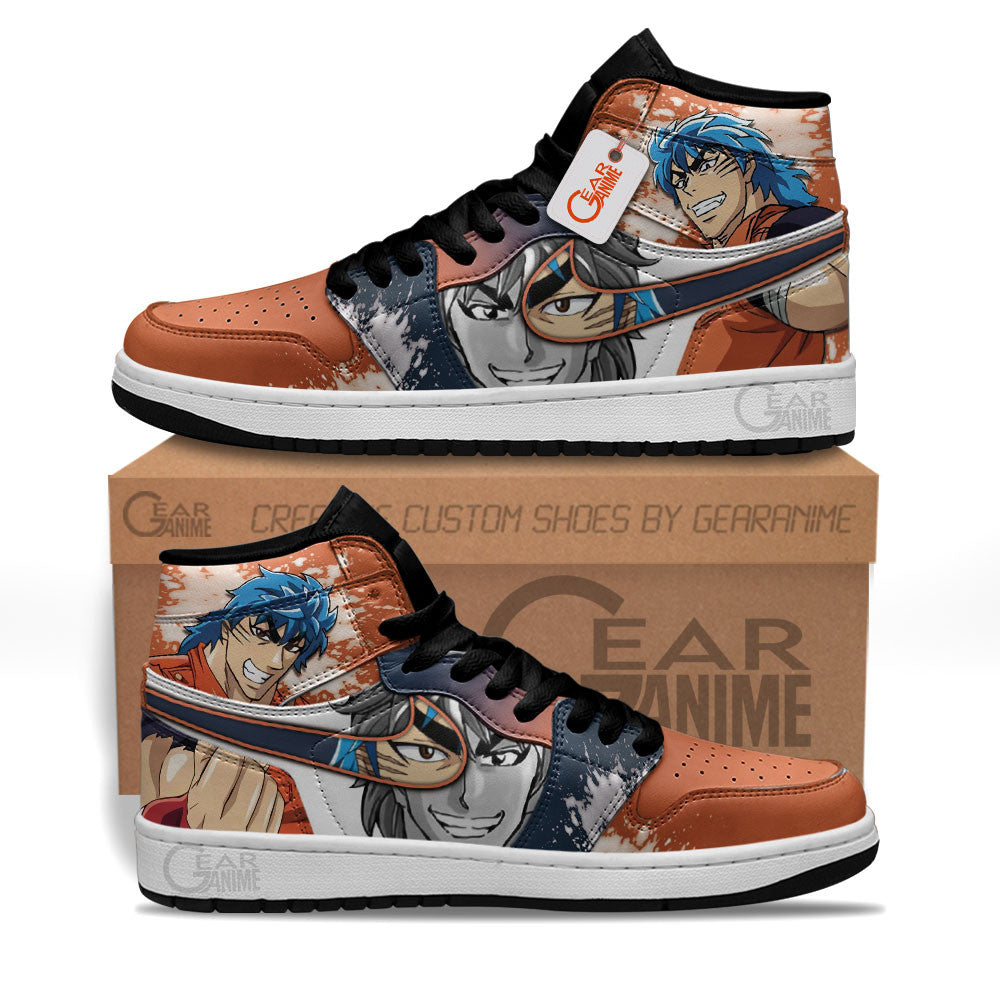 Ideafootwear Toriko The Glutton AJ1 High Sneakers Shoes For Men And Women