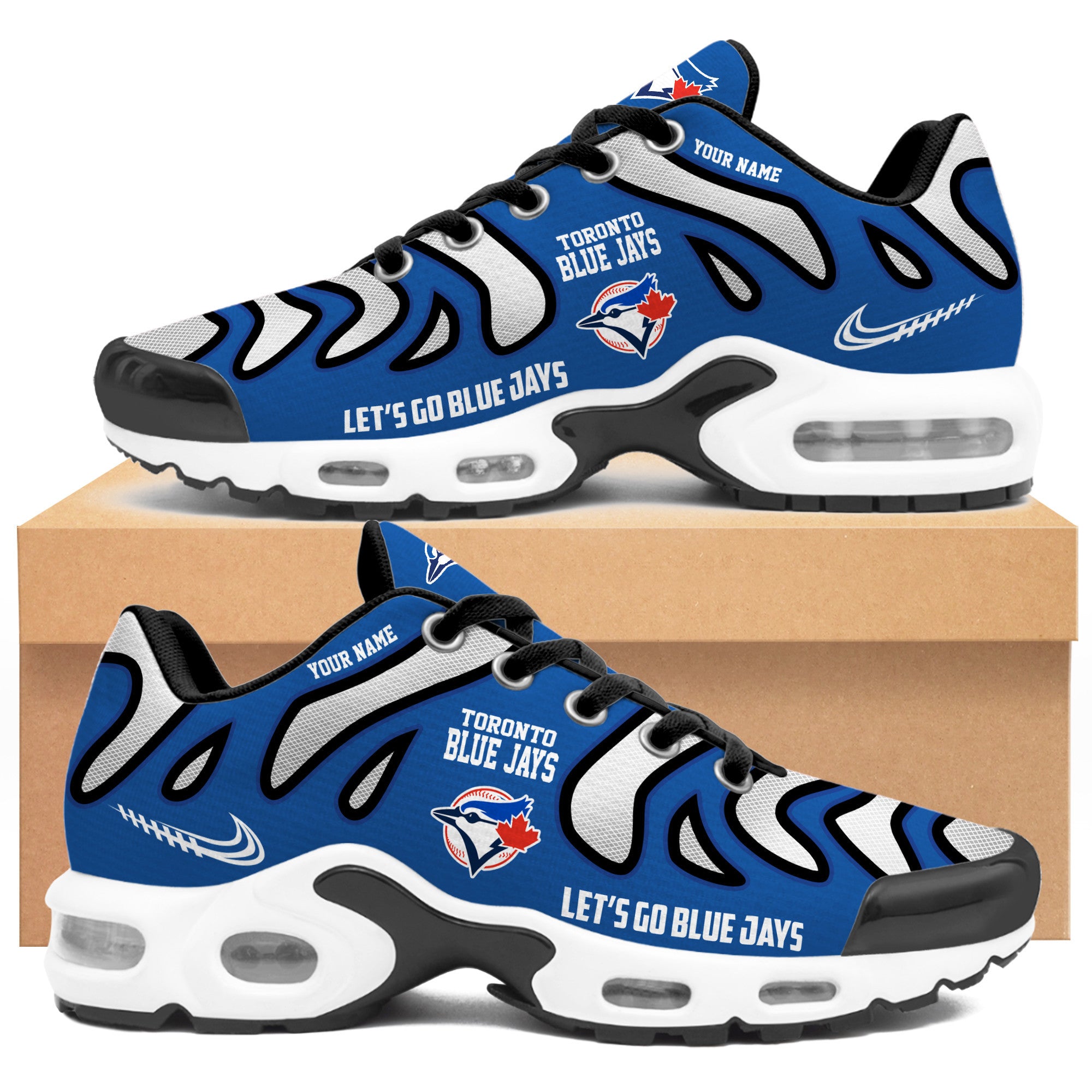 Ideafootwear Toronto Blue Jays TN Shoes Sneakers For Men And Women