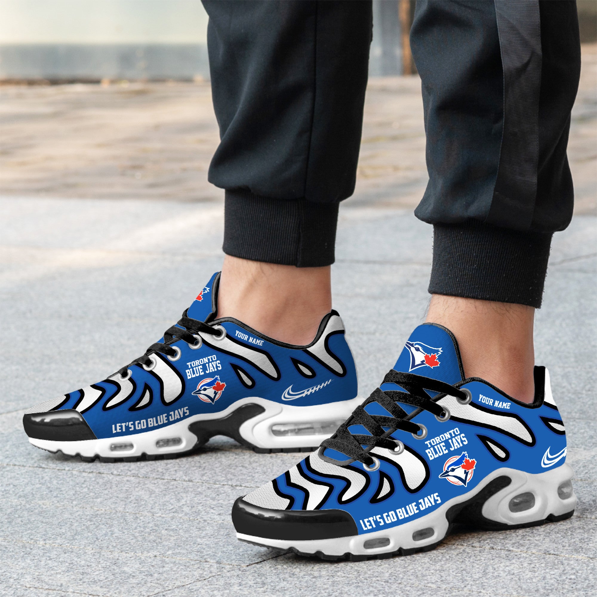 Ideafootwear Toronto Blue Jays TN Shoes Sneakers For Men And Women