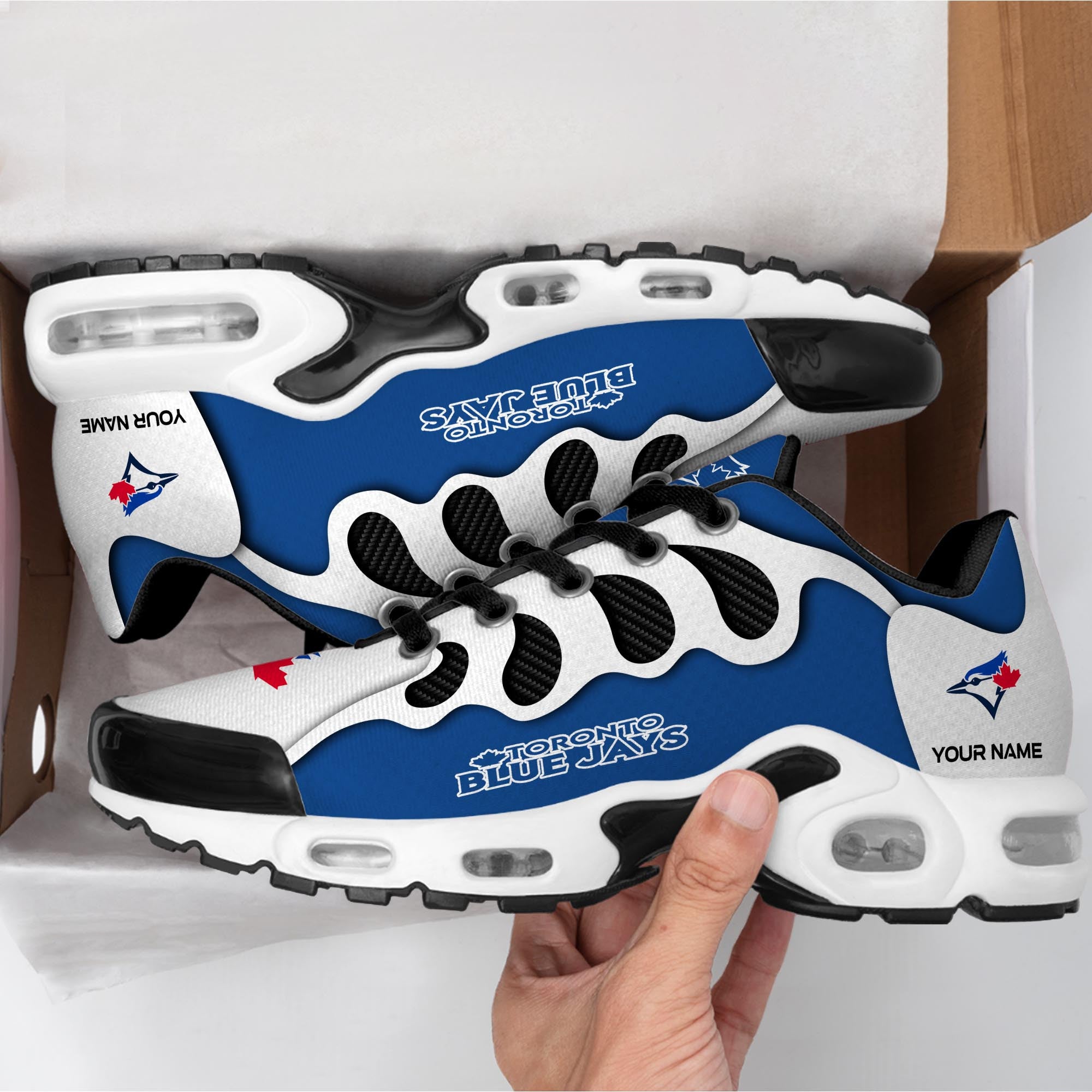 Ideafootwear Toronto Blue Jays TN Shoes Sneakers For Men And Women