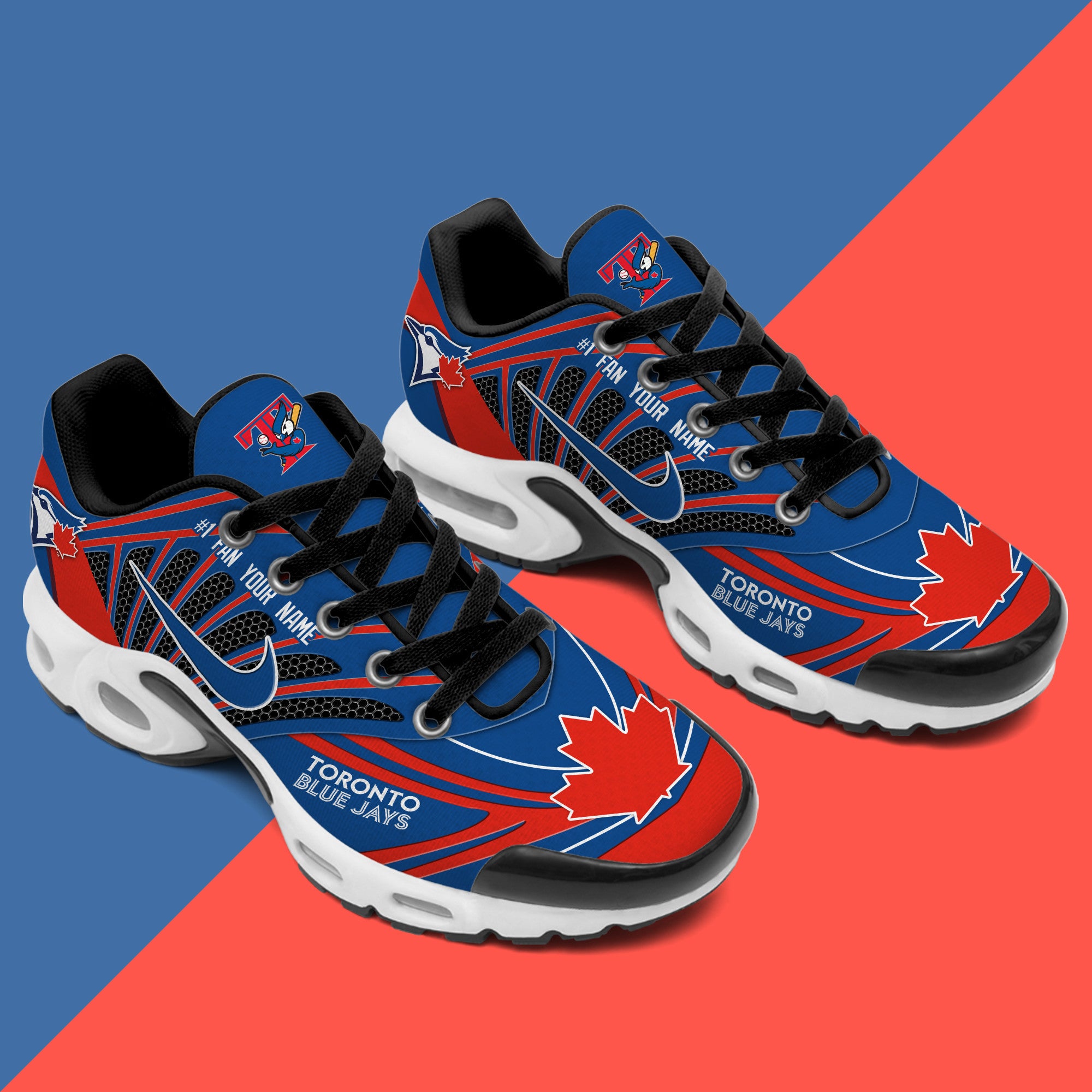 Ideafootwear Toronto Blue Jays TN Shoes Sneakers For Men And Women