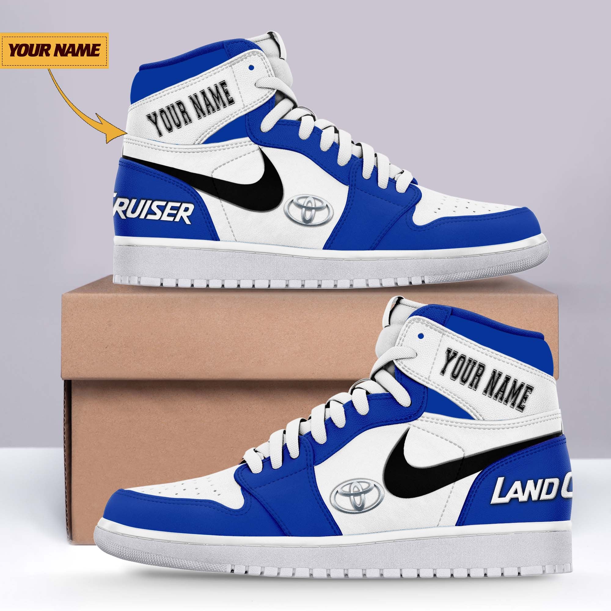 Ideafootwear Toyota - Land Cruiser AJ1 High Sneakers Shoes For Men And Women