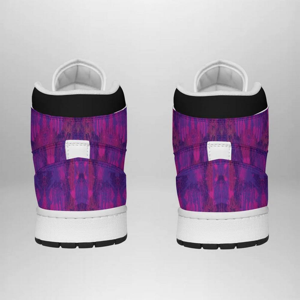 Ideafootwear Trippy Ghostly Pokemon  AJ1 High Sneakers Shoes For Men And Women