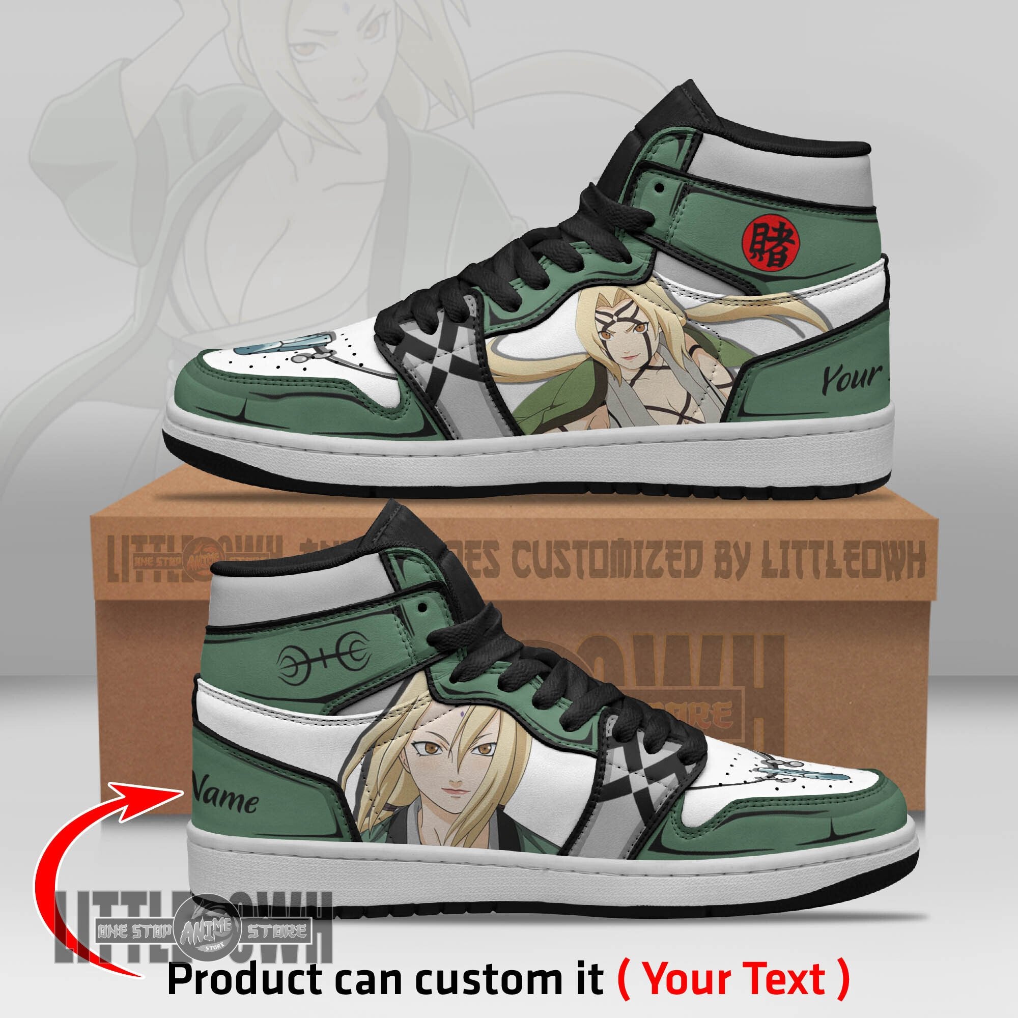 Ideafootwear Tsunade AJ1 High Sneakers Shoes For Men And Women