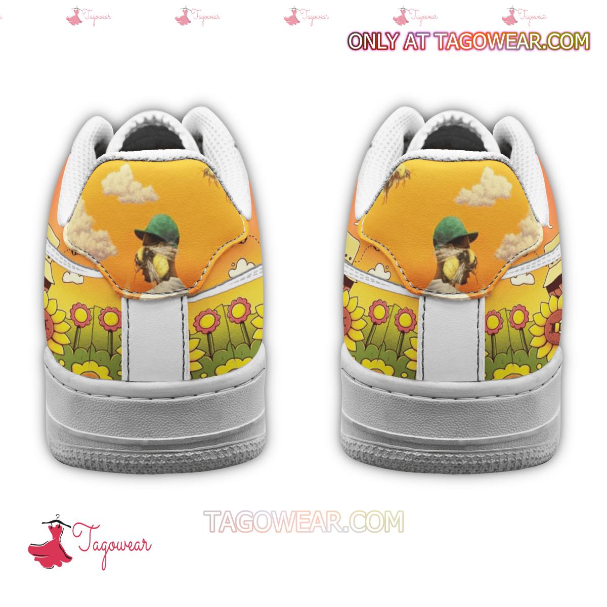 Ideafootwear Tyler The Creator Air Low-Top Sneakers Shoes For Men And Women 4