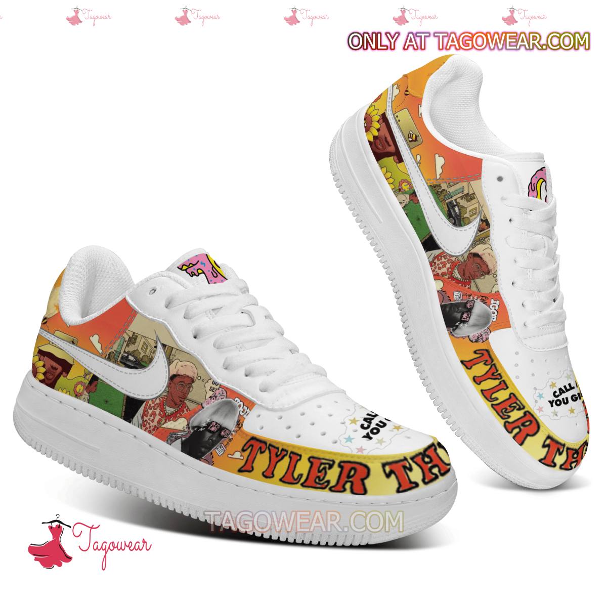 Ideafootwear Tyler The Creator Air Low-Top Sneakers Shoes For Men And Women 2