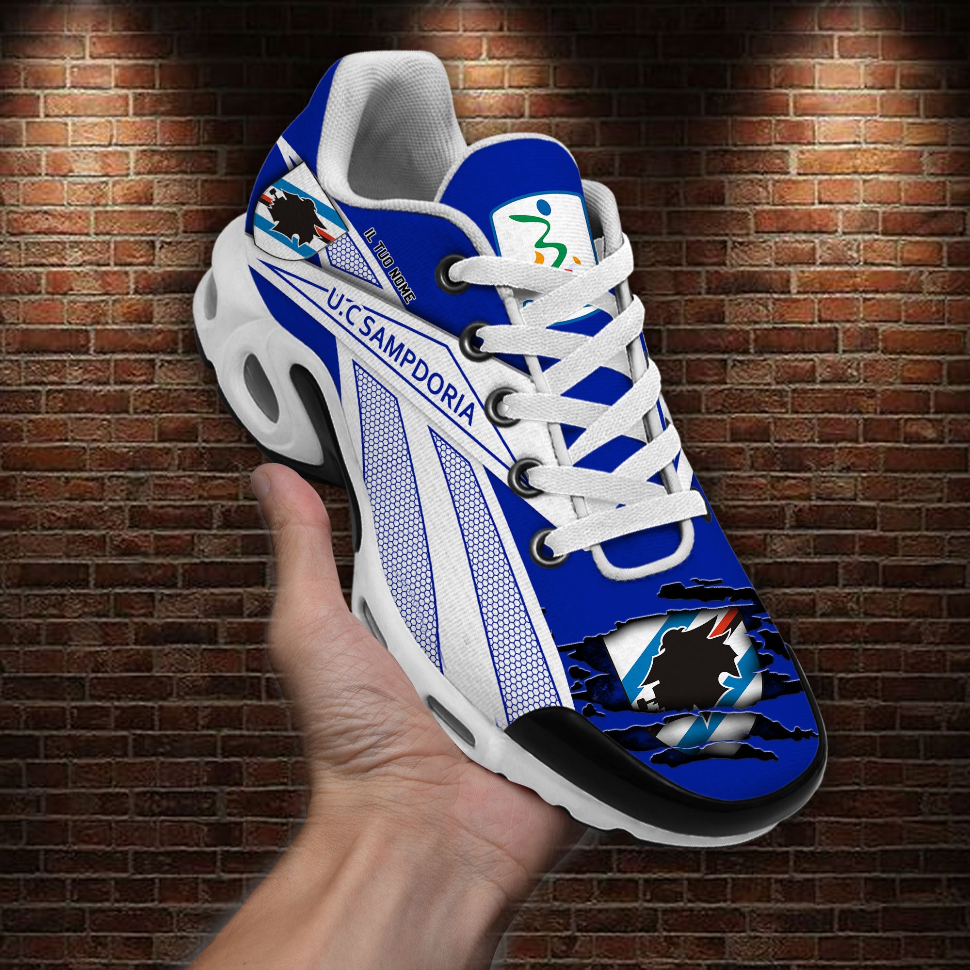 Ideafootwear U.C. Sampdoria TN Shoes Sneakers For Men And Women