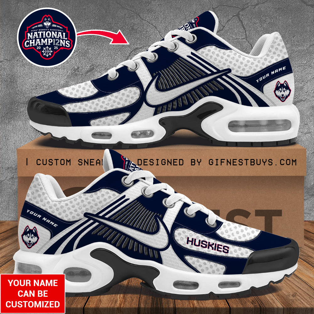 Ideafootwear UConn Huskies TN Shoes Sneakers For Men And Women