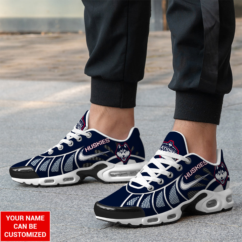 Ideafootwear UConn Huskies TN Shoes Sneakers For Men And Women
