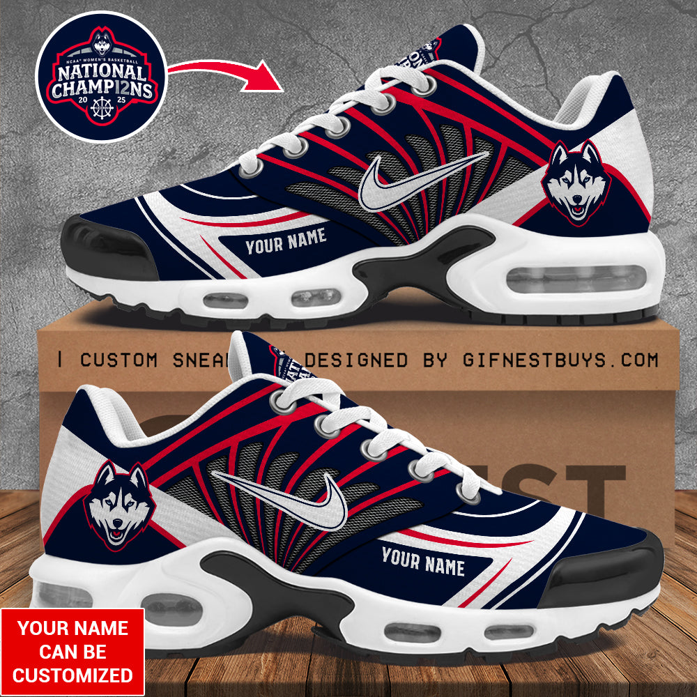 Ideafootwear UConn Huskies TN Shoes Sneakers For Men And Women