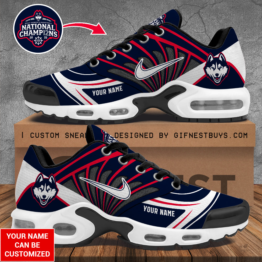 Ideafootwear UConn Huskies TN Shoes Sneakers For Men And Women