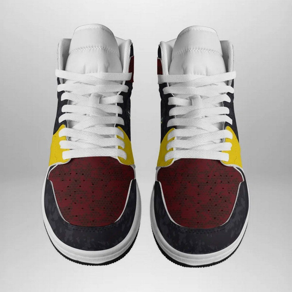 Ideafootwear Umbreon Attack Pokemon  AJ1 High Sneakers Shoes For Men And Women