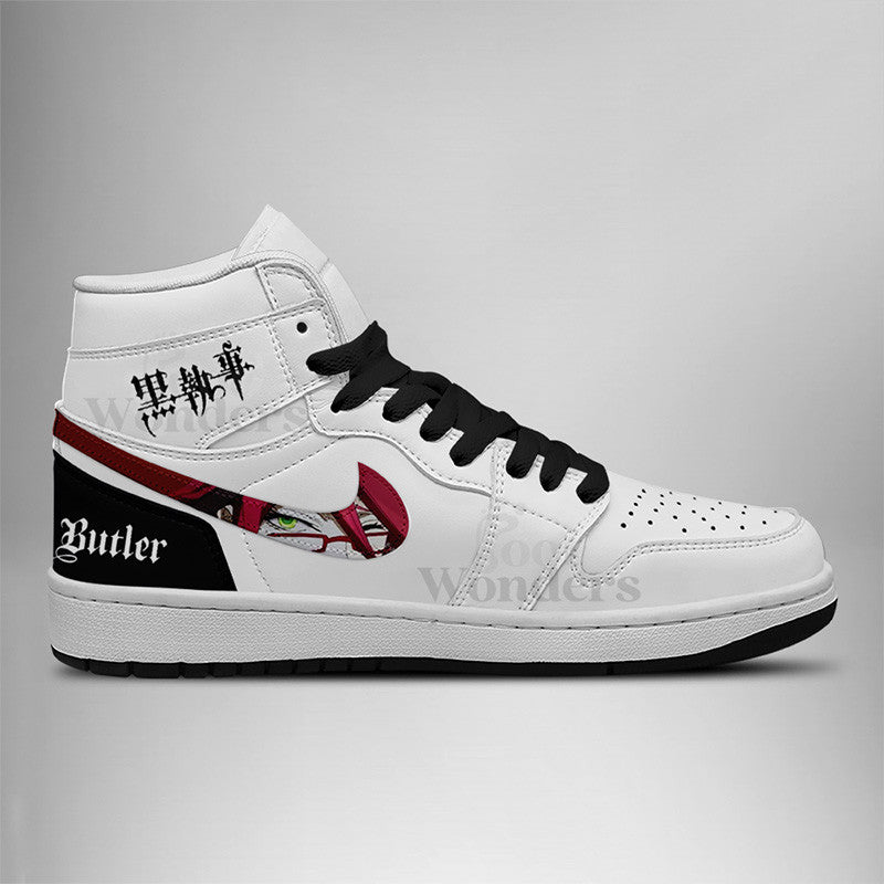 Ideafootwear Undertaker and Grell AJ1 High Sneakers Shoes For Men And Women