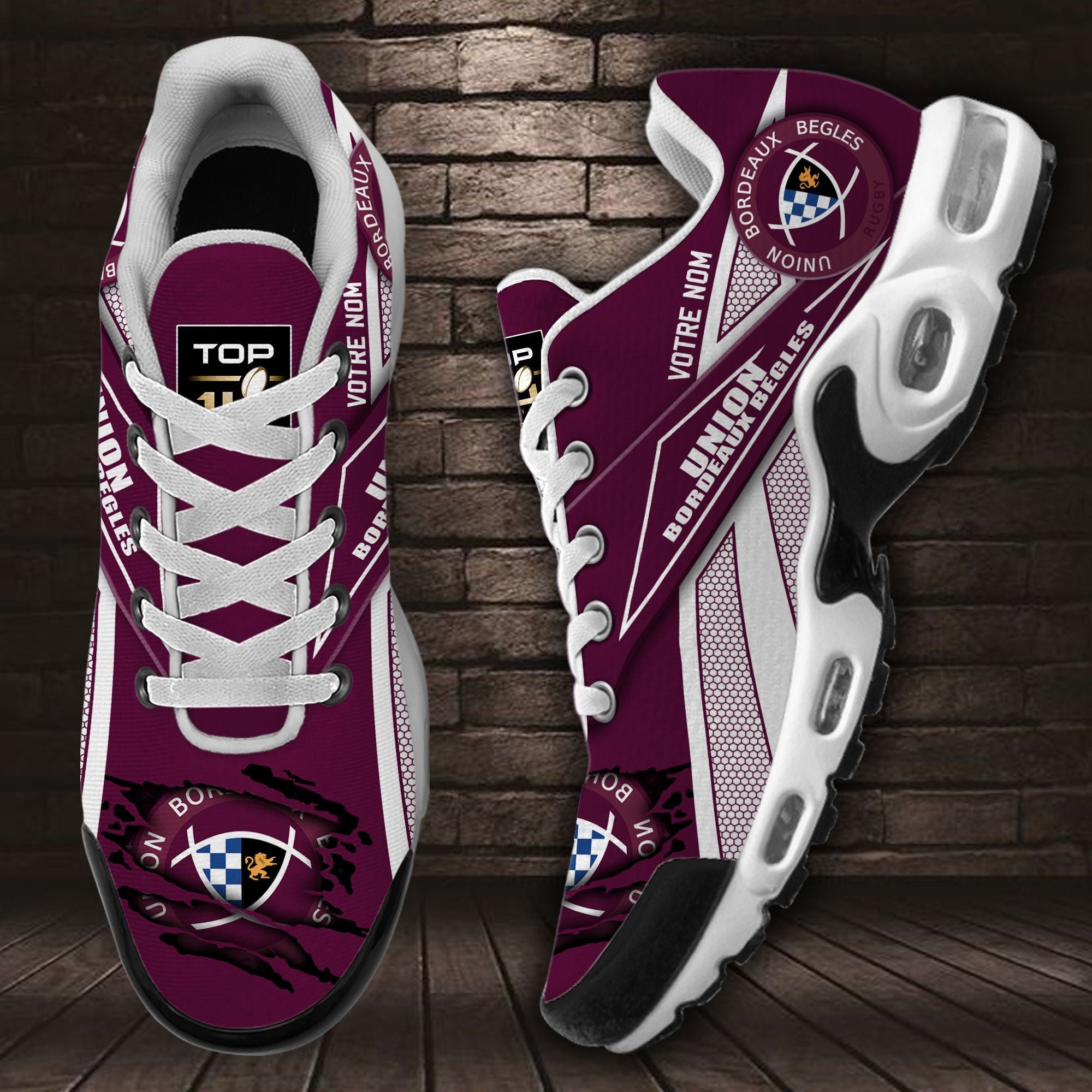 Ideafootwear Union Bordeaux Begles TN Shoes Sneakers For Men And Women