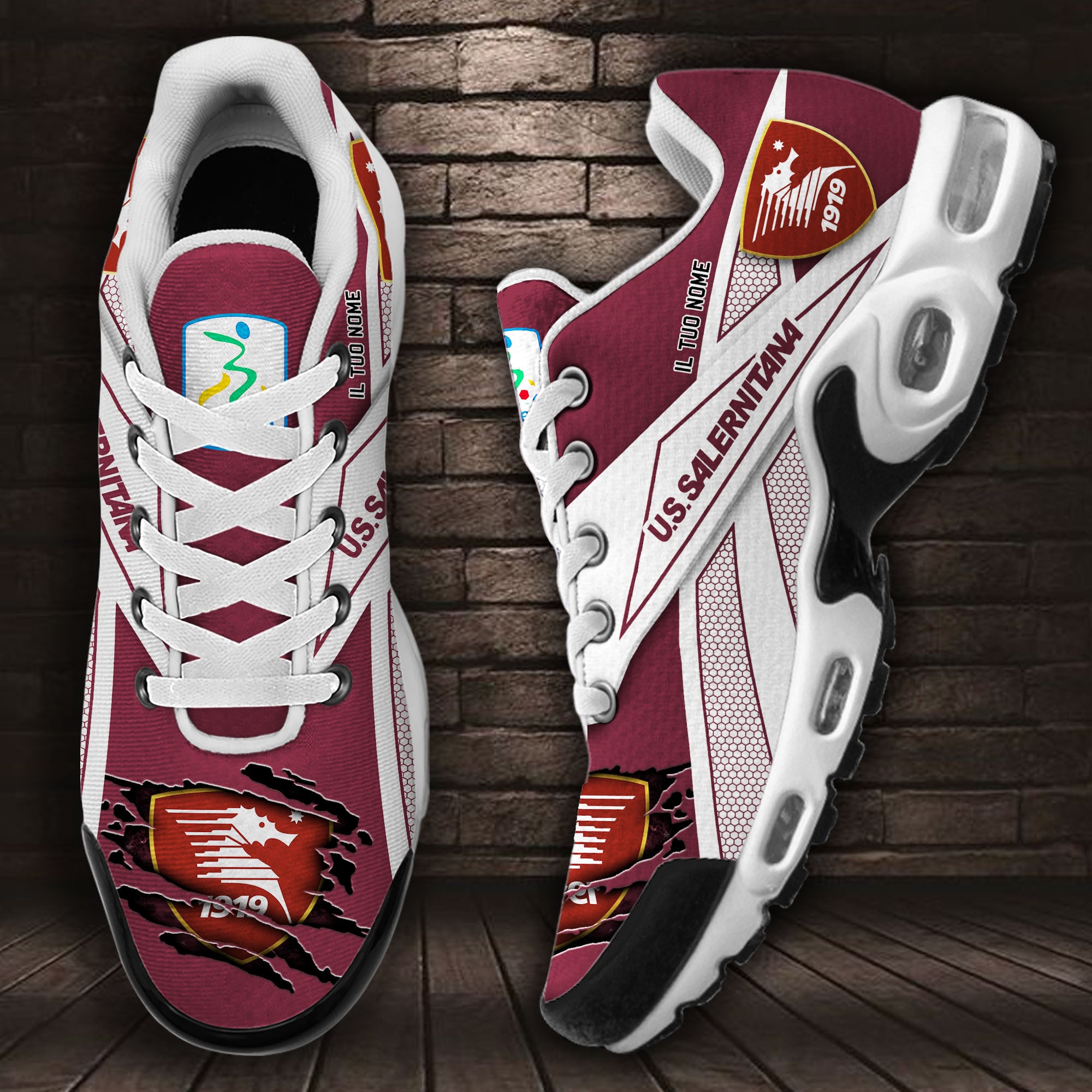 Ideafootwear U.S. Salernitana 1919 TN Shoes Sneakers For Men And Women