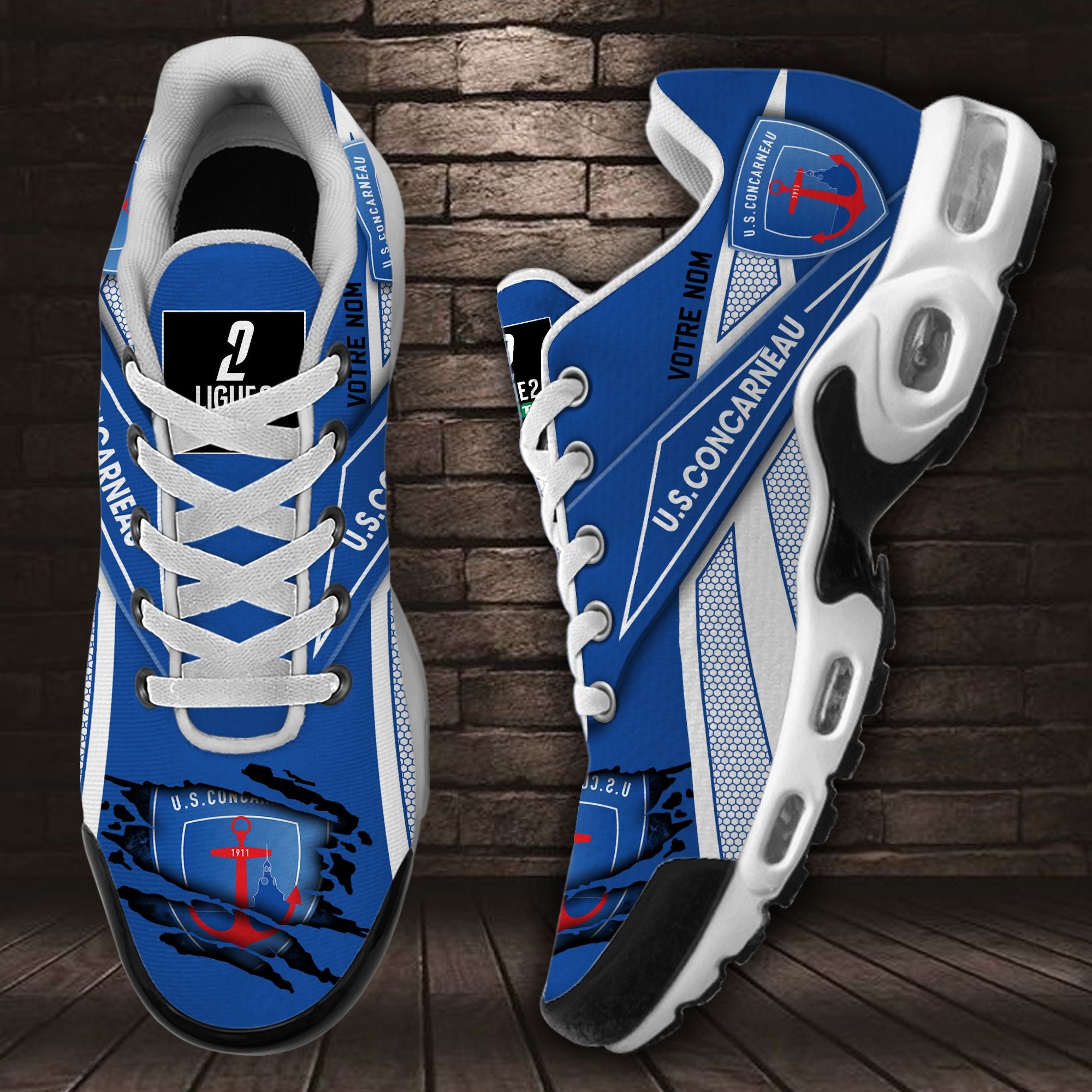 Ideafootwear Usc Concarneau TN Shoes Sneakers For Men And Women
