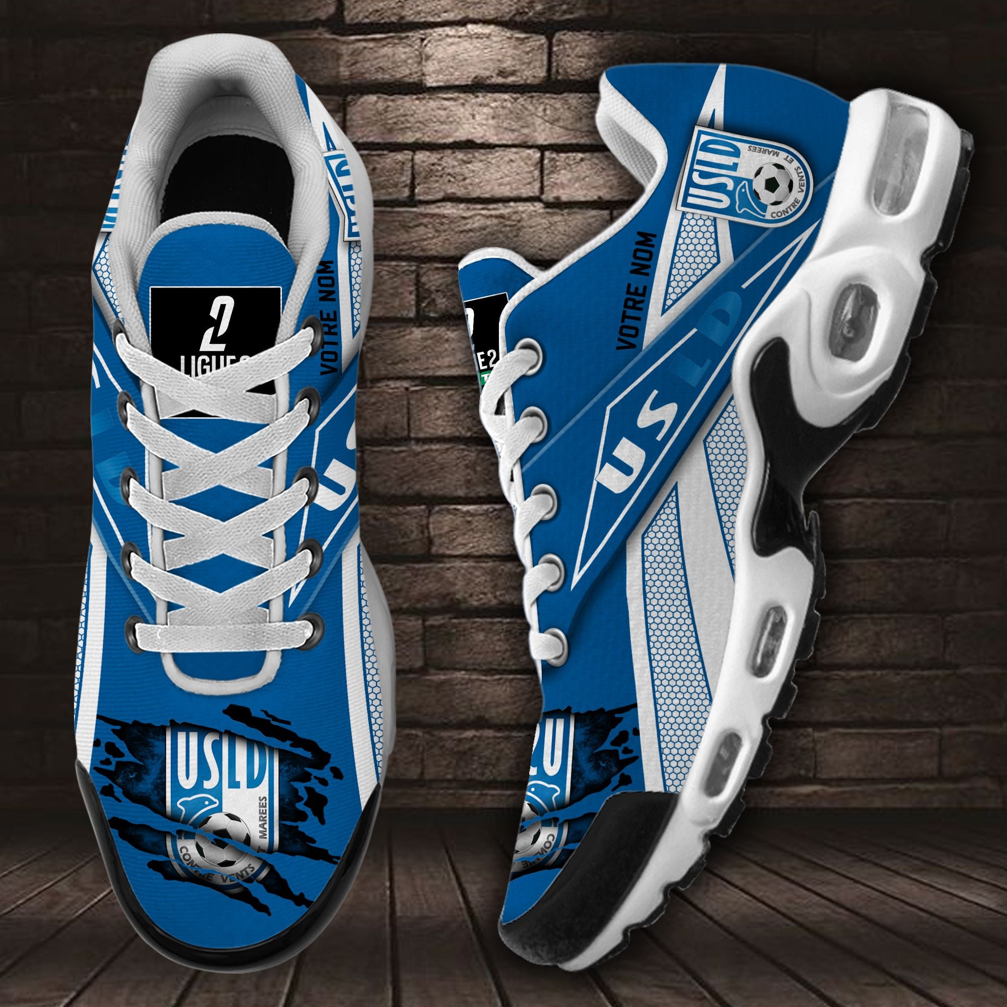 Ideafootwear USL Dunkerque TN Shoes Sneakers For Men And Women