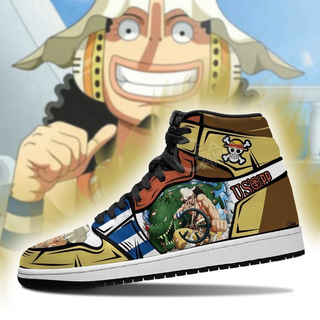 Ideafootwear Usopp AJ1 High Sneakers Shoes For Men And Women