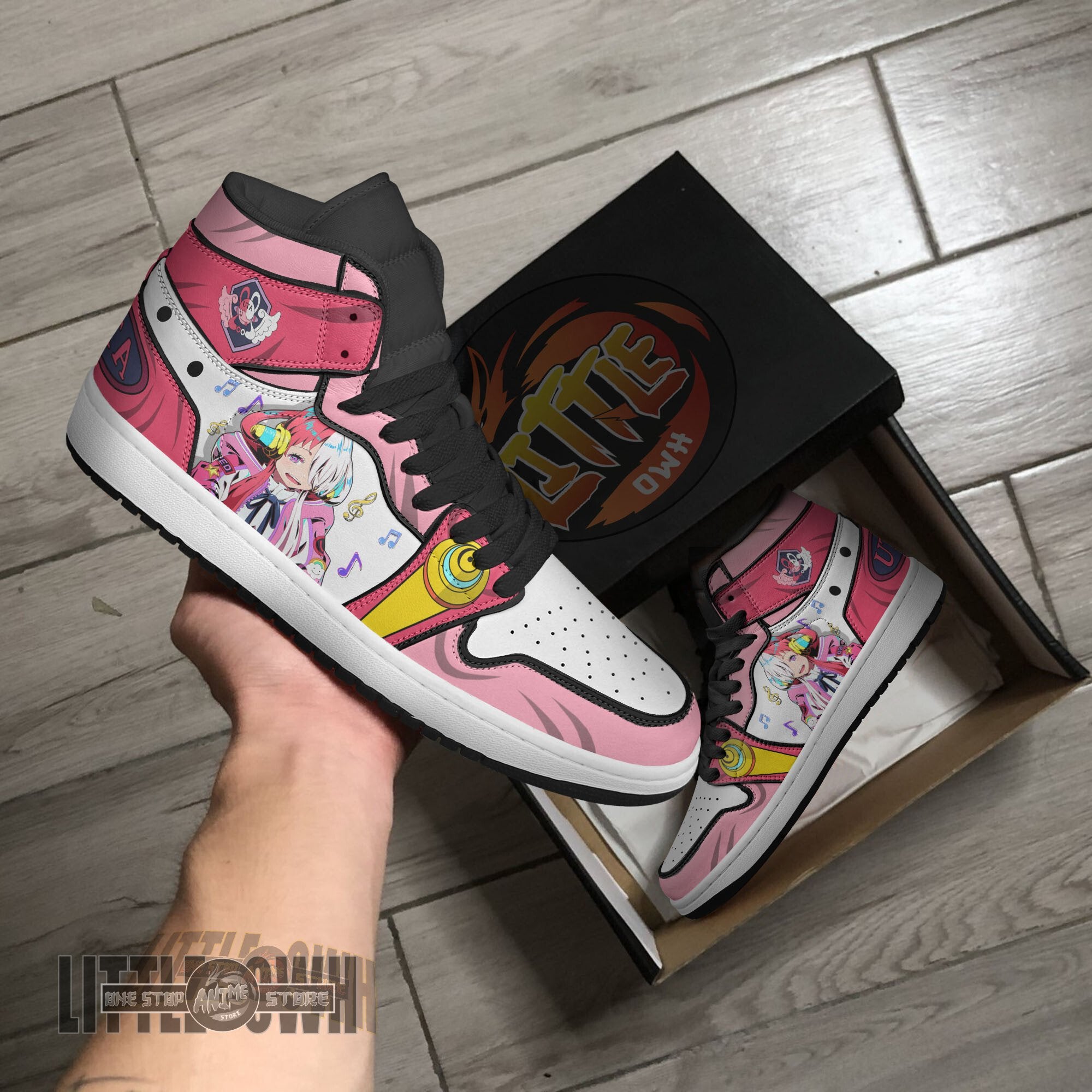 Ideafootwear Uta AJ1 High Sneakers Shoes For Men And Women