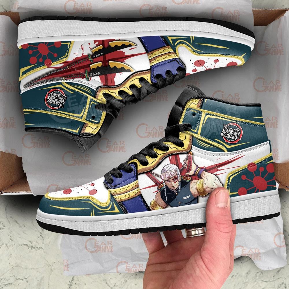 Ideafootwear Uzui Tengen AJ1 High Sneakers Shoes For Men And Women