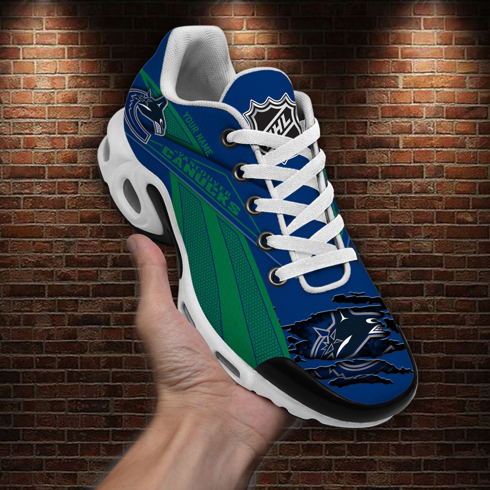 Ideafootwear Vancouver Canucks TN Shoes Sneakers For Men And Women
