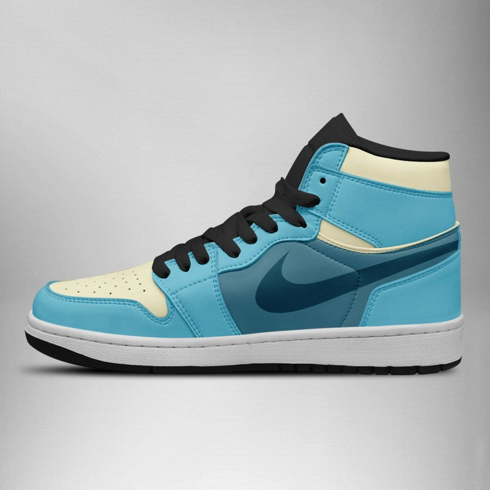 Ideafootwear Vaporeon AJ1 High Sneakers Shoes For Men And Women