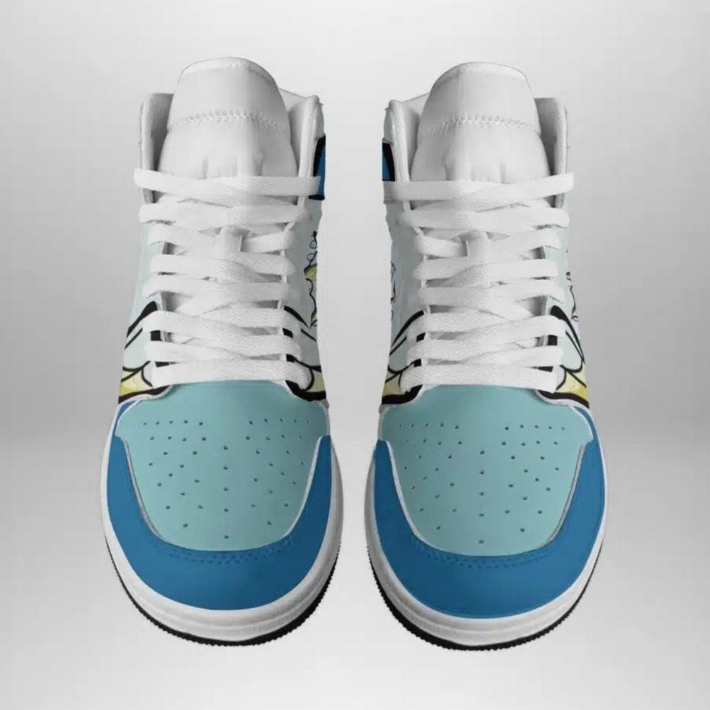 Ideafootwear Vaporeon Pokemon  AJ1 High Sneakers Shoes For Men And Women