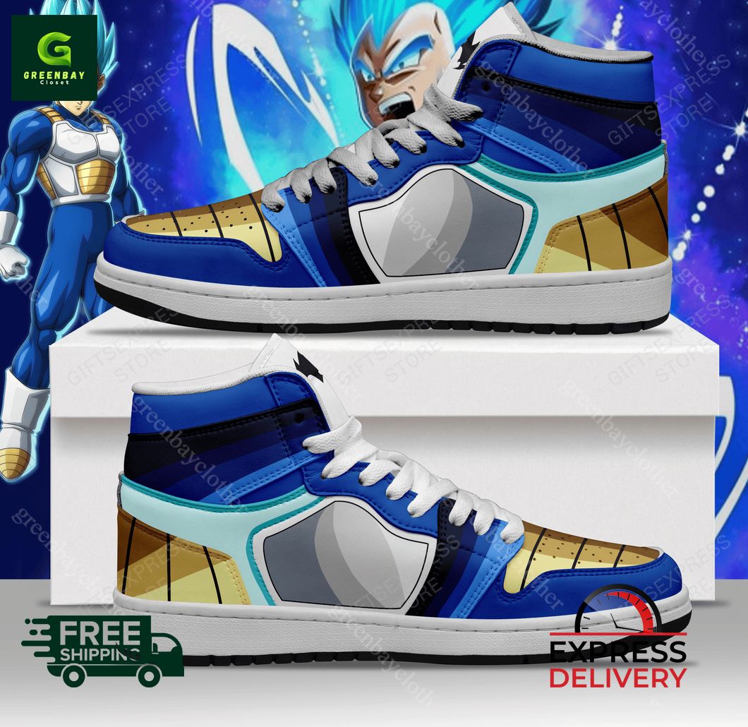 Ideafootwear Vegeta AJ1 High Sneakers Shoes For Men And Women