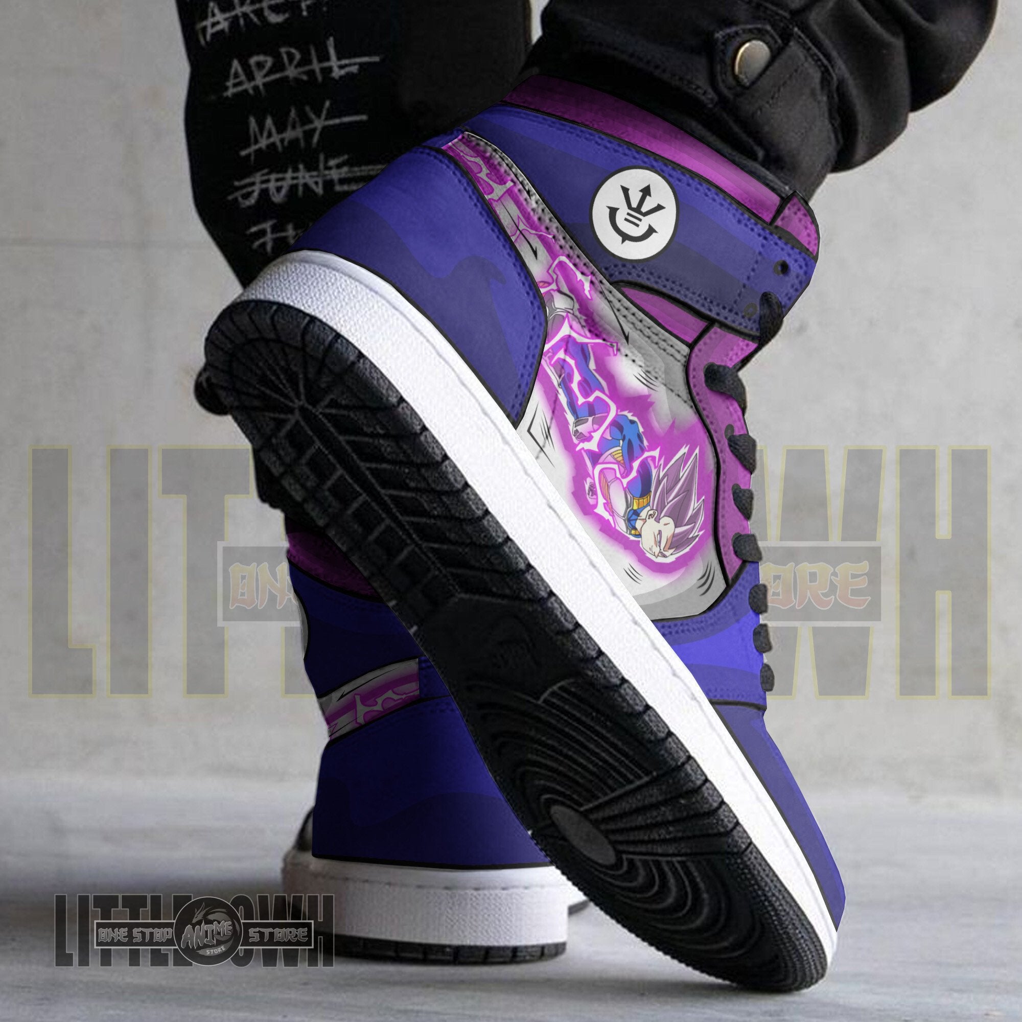 Ideafootwear Vegeta Ultra AJ1 High Sneakers Shoes For Men And Women