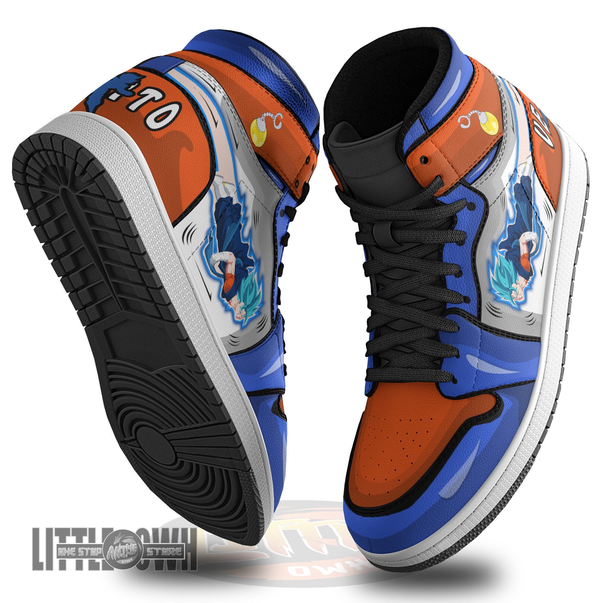 Ideafootwear Vegito AJ1 High Sneakers Shoes For Men And Women