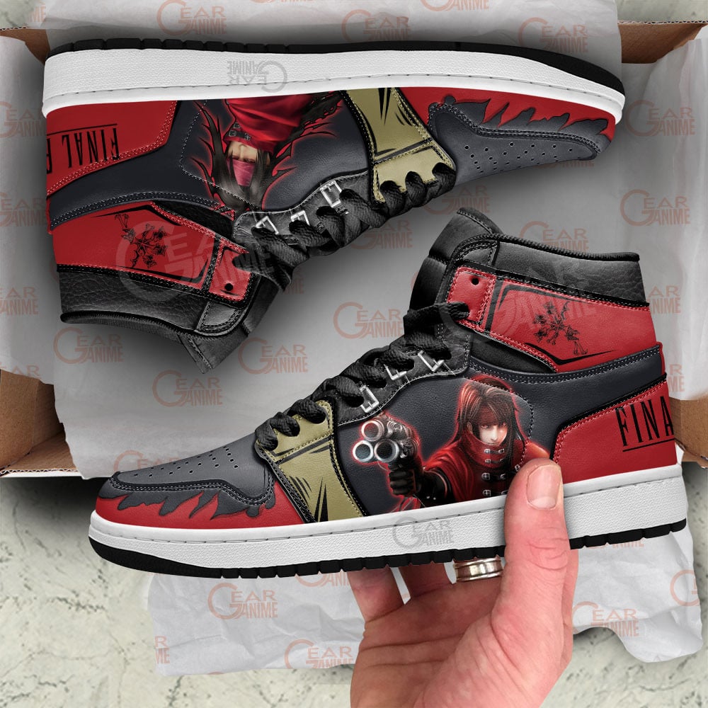 Ideafootwear Vincent Valentine AJ1 High Sneakers Shoes For Men And Women