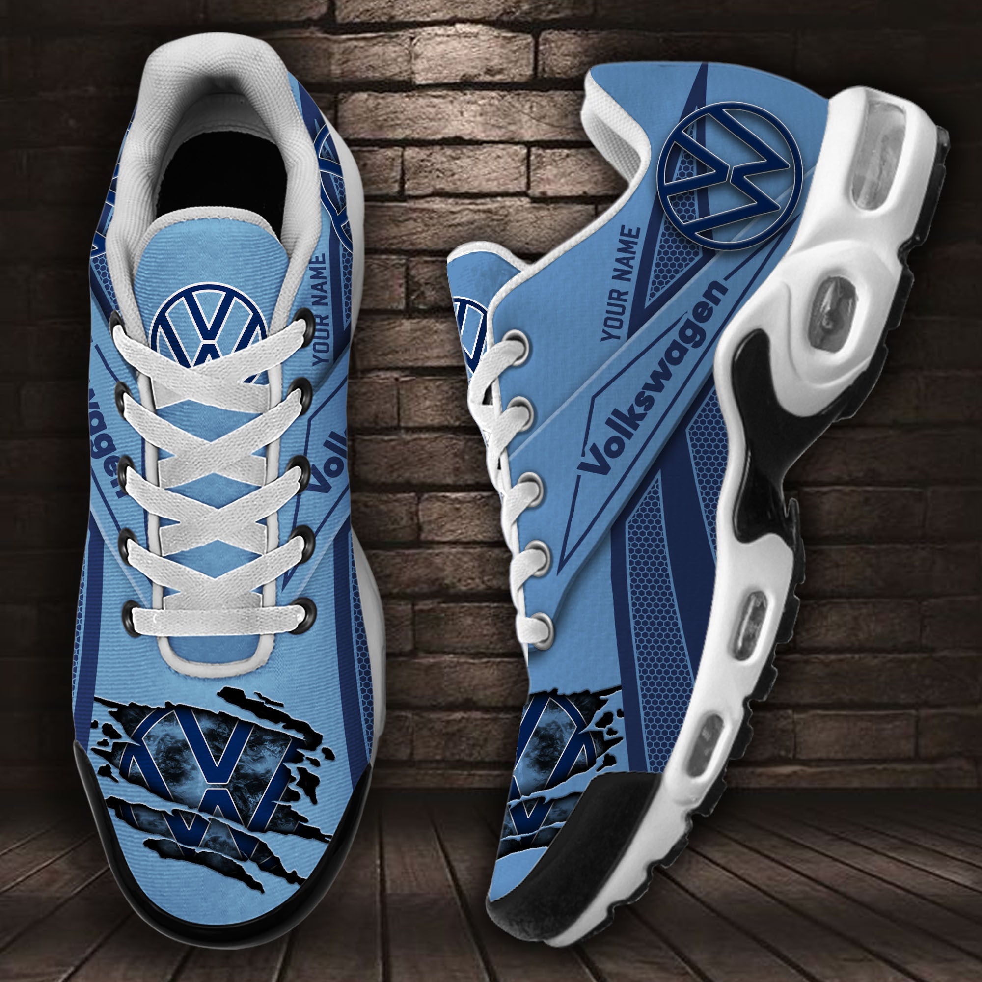 Ideafootwear Volkswagen TN Shoes Sneakers For Men And Women