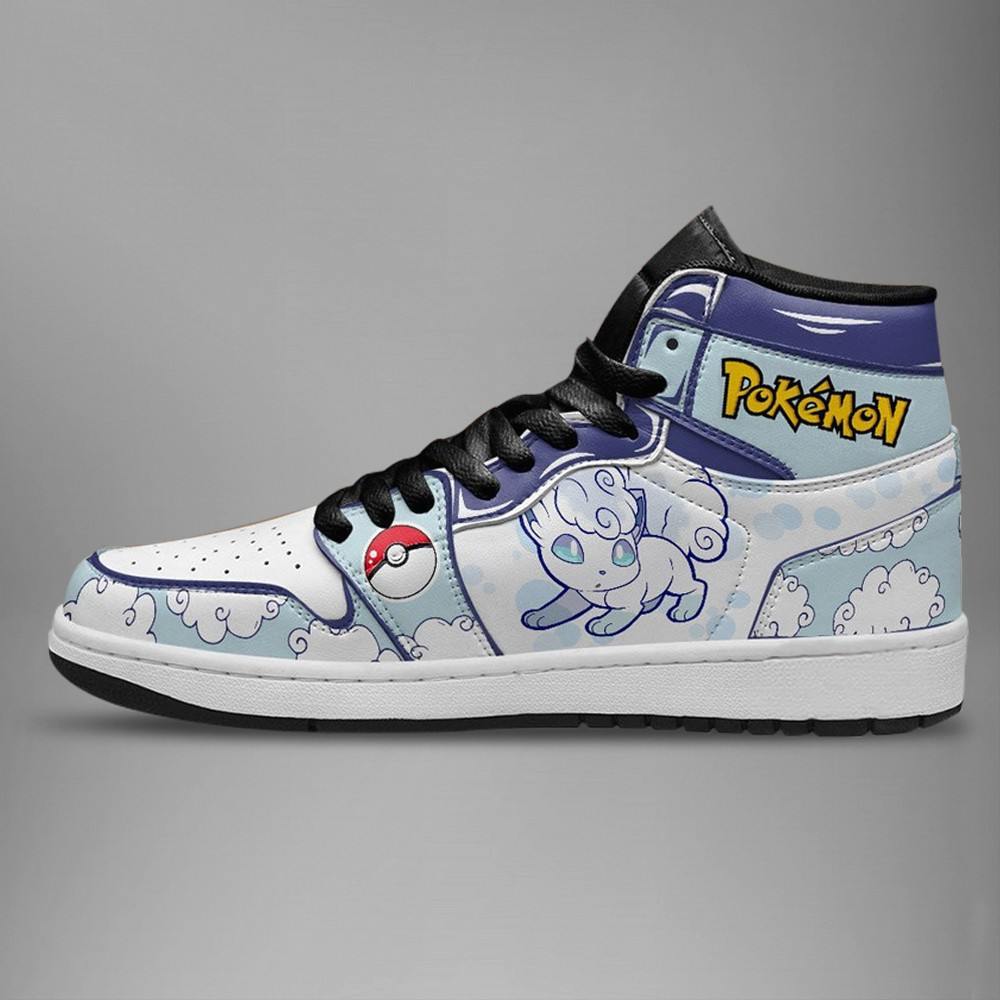 Ideafootwear Vulpix Alola AJ1 High Sneakers Shoes For Men And Women