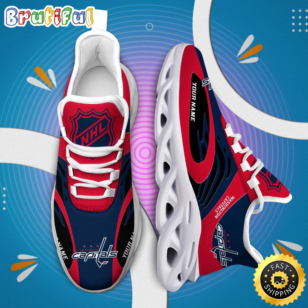 Ideafootwear Washington Capitals Max Soul Shoes Sneakers For Men And Women