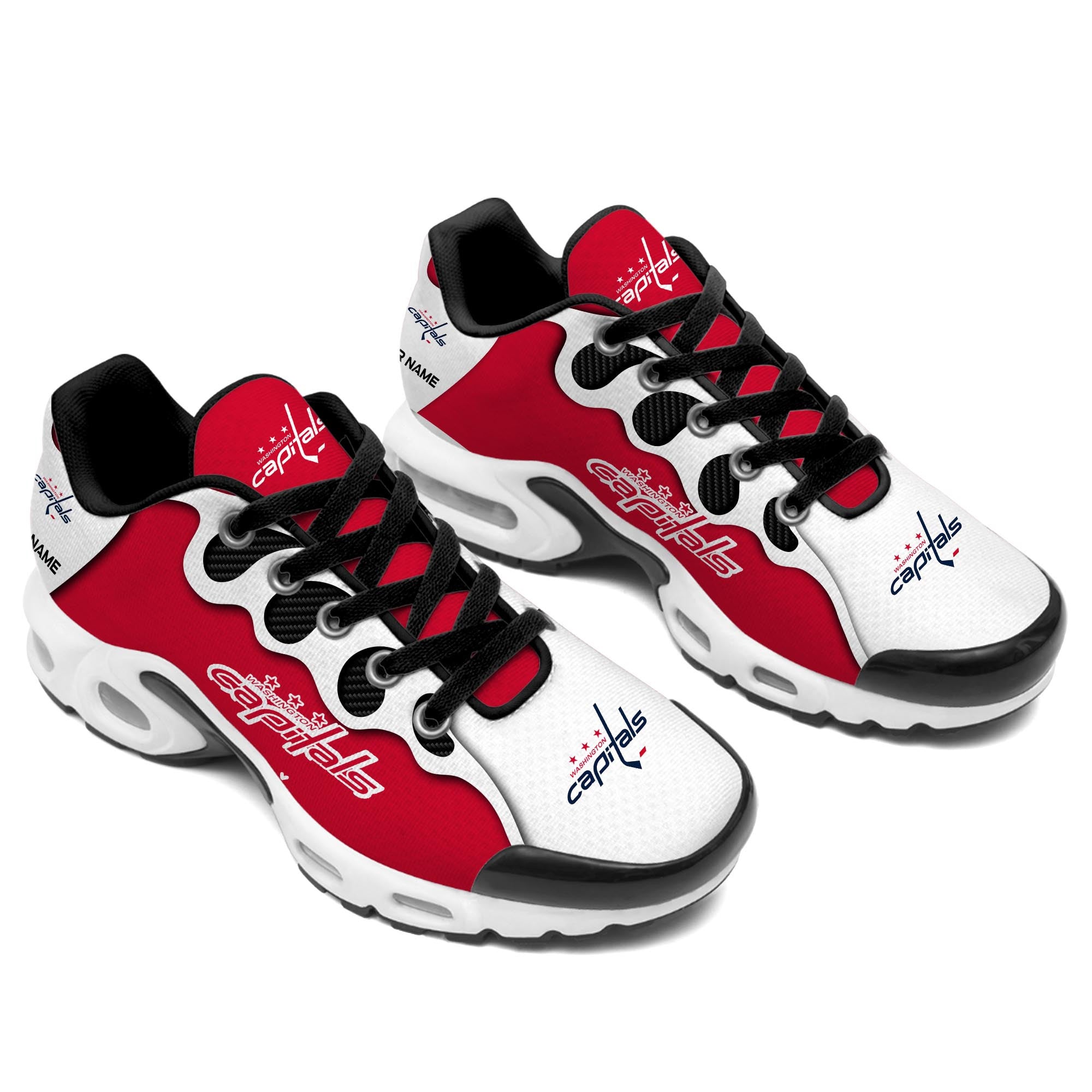 Ideafootwear Washington Capitals TN Shoes Sneakers For Men And Women