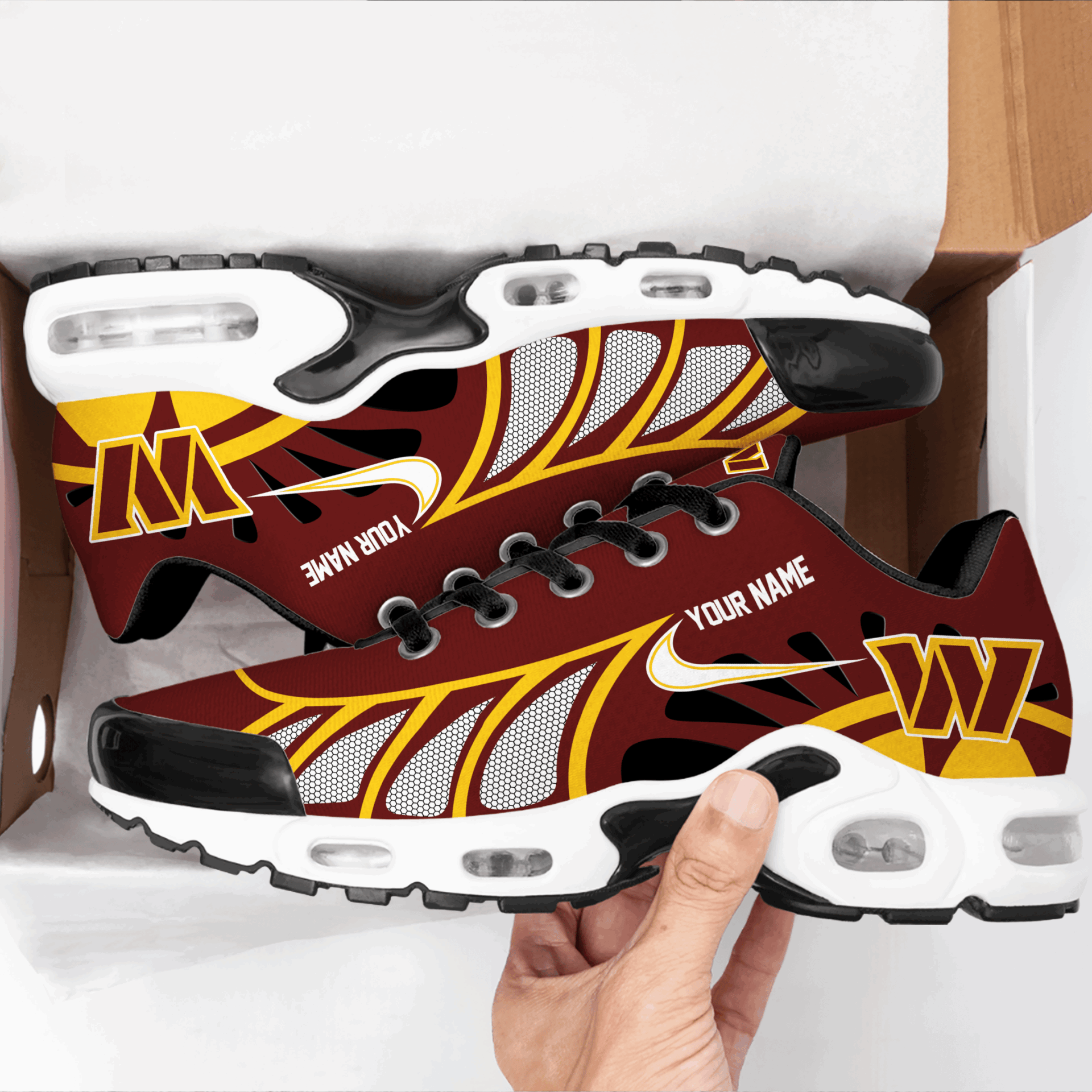Ideafootwear Washington Commanders TN Shoes Sneakers For Men And Women