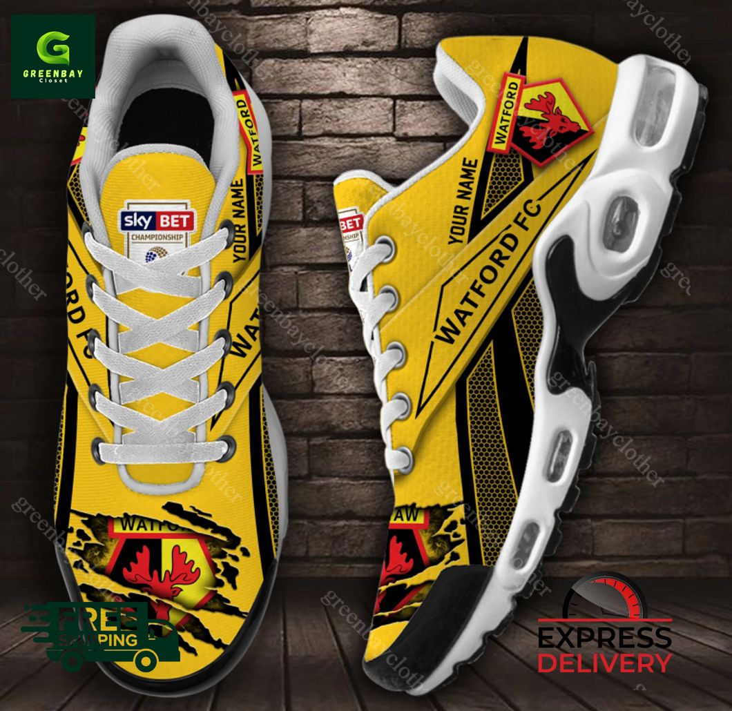 Ideafootwear Watford FC TN Shoes Sneakers For Men And Women
