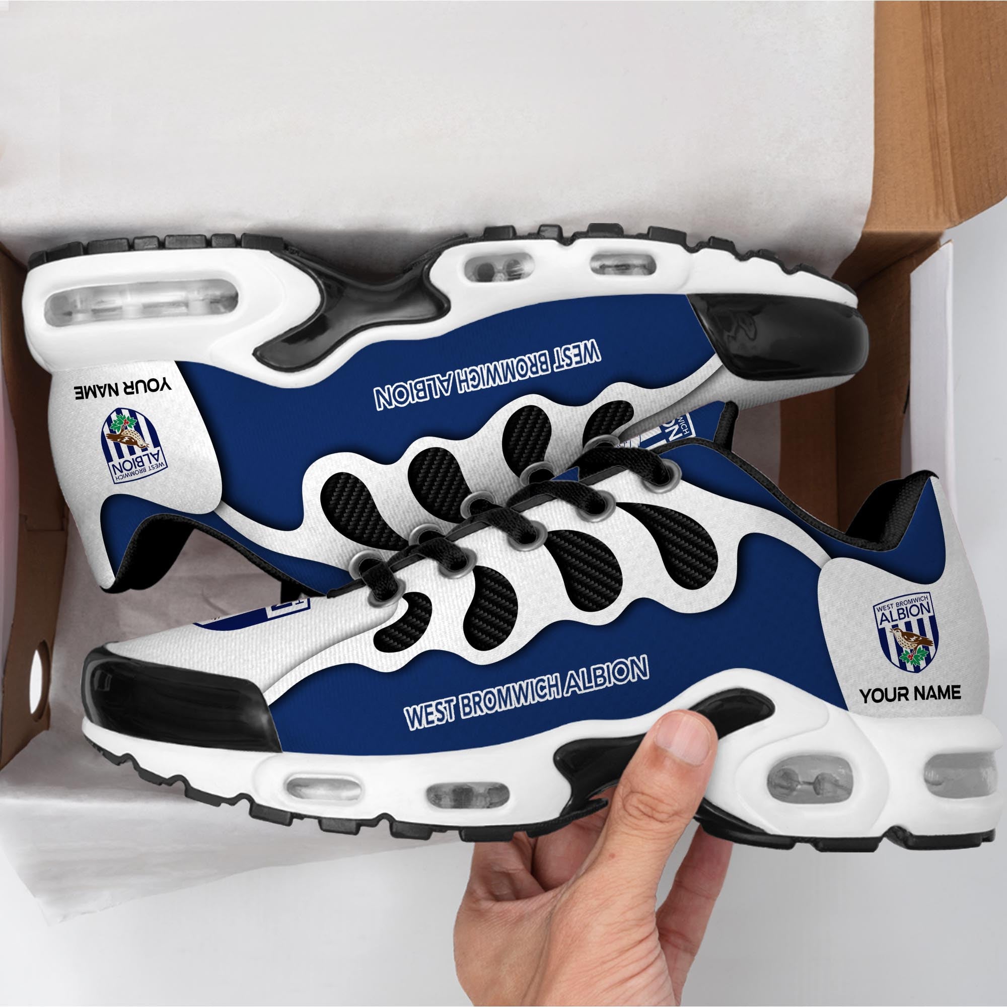 Ideafootwear West Bromwich Albion F.C TN Shoes Sneakers For Men And Women