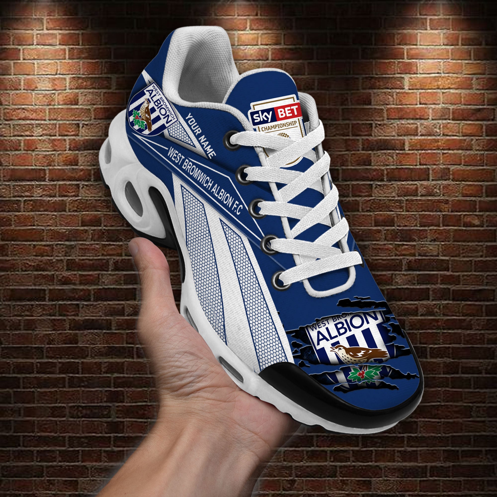 Ideafootwear West Bromwich Albion F.C TN Shoes Sneakers For Men And Women