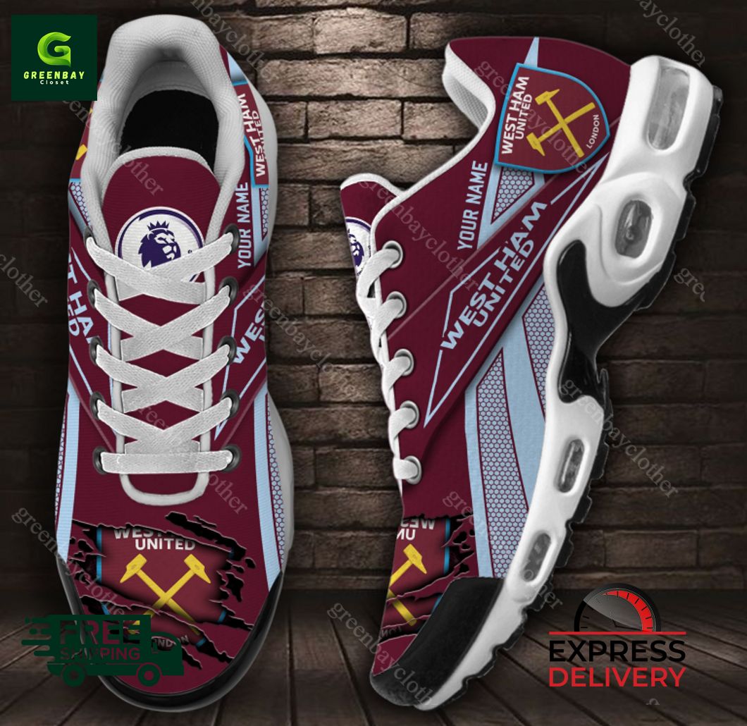 Ideafootwear West Ham United FC TN Shoes Sneakers For Men And Women