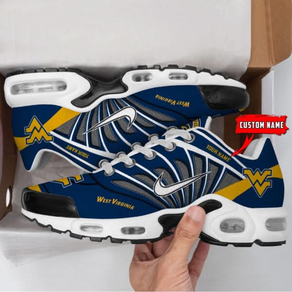 Ideafootwear West Virginia Mountaineers TN Shoes Sneakers For Men And Women