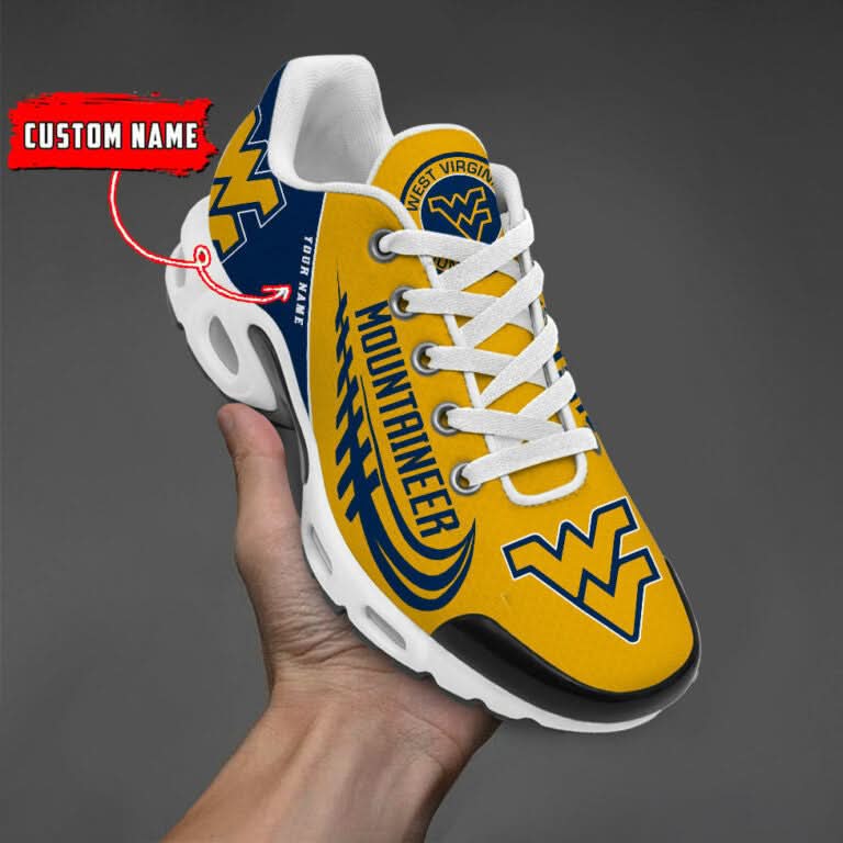 Ideafootwear West Virginia Mountaineers TN Shoes Sneakers For Men And Women