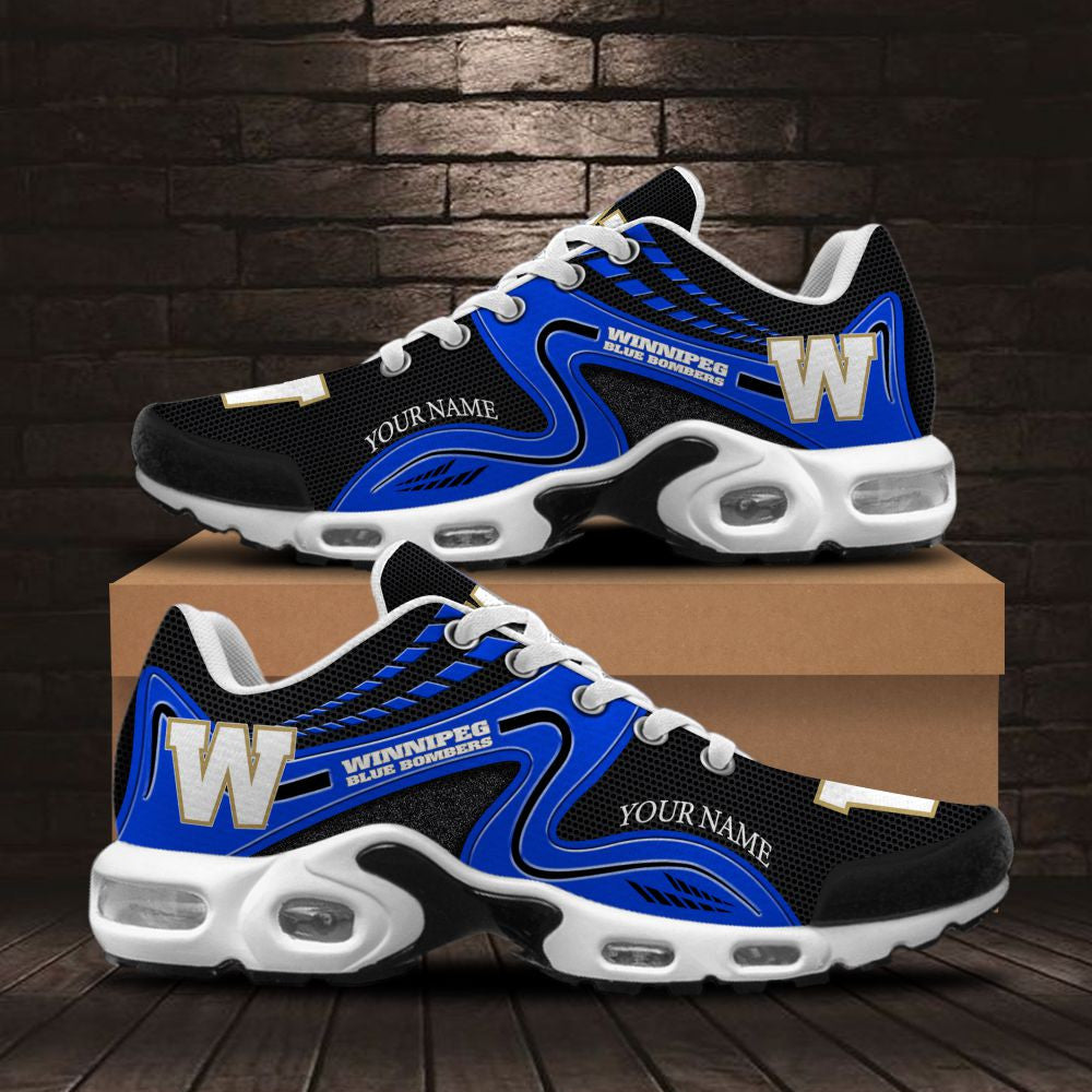 Ideafootwear Winnipeg Blue Bombers TN Shoes Sneakers For Men And Women