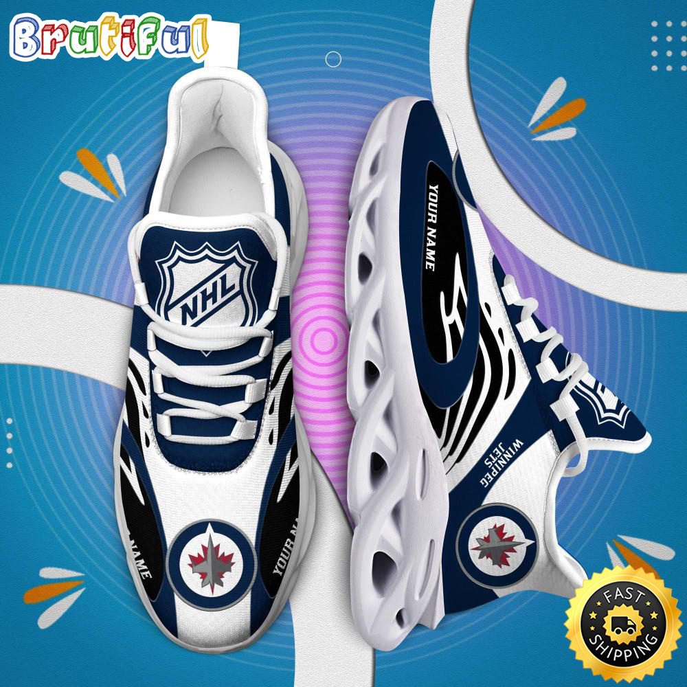 Ideafootwear Winnipeg Jets Max Soul Shoes Sneakers For Men And Women