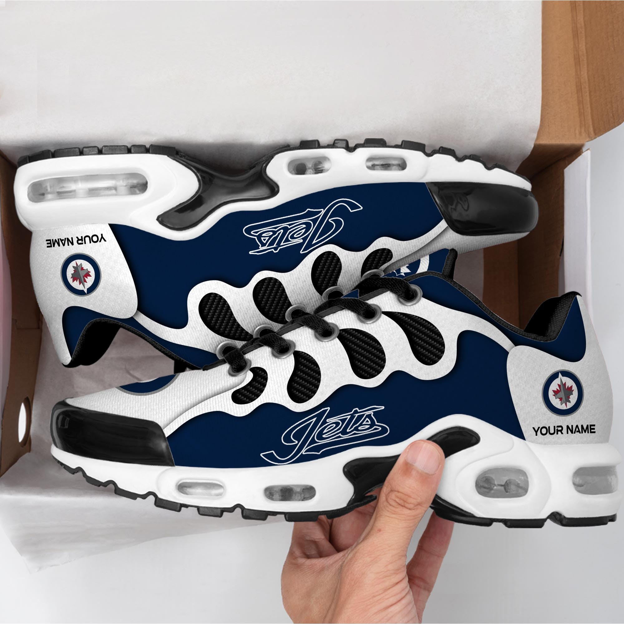 Ideafootwear Winnipeg Jets TN Shoes Sneakers For Men And Women