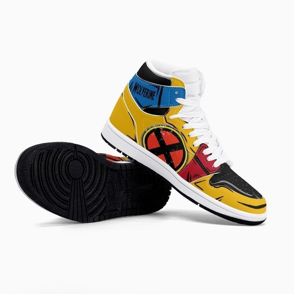 Ideafootwear Wolverine AJ1 High Sneakers Shoes For Men And Women